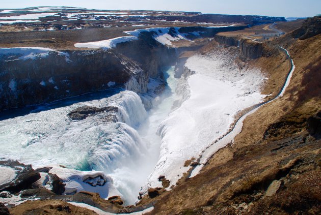 De Gullfoss waterval