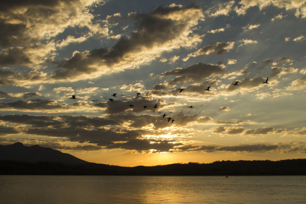 LAGO SUCHITLAN @sunset