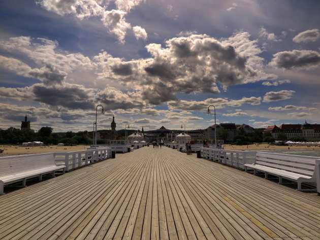 De pier van Sopot