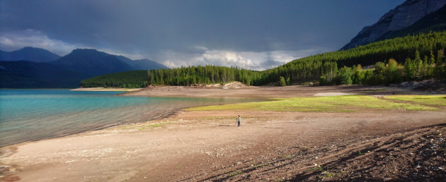 Fotograferen bij Lake Abraham