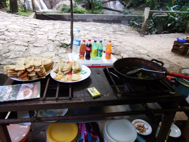 Cataratas de Agua Azul - Mexico - Empanada's bakken