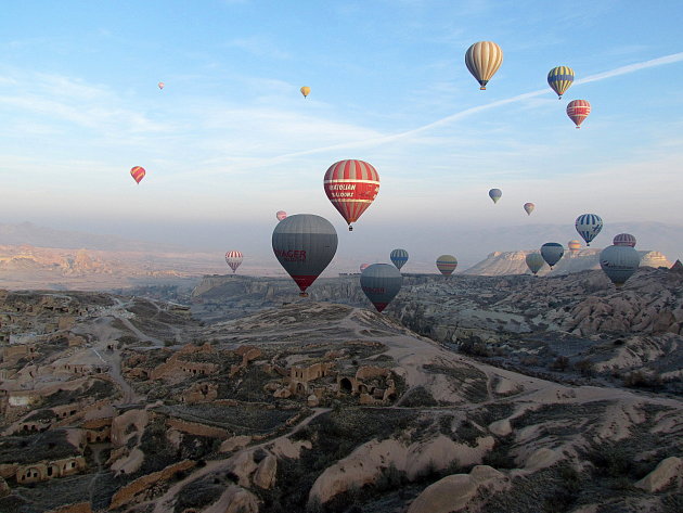 Ballonvaart = groepsreis?