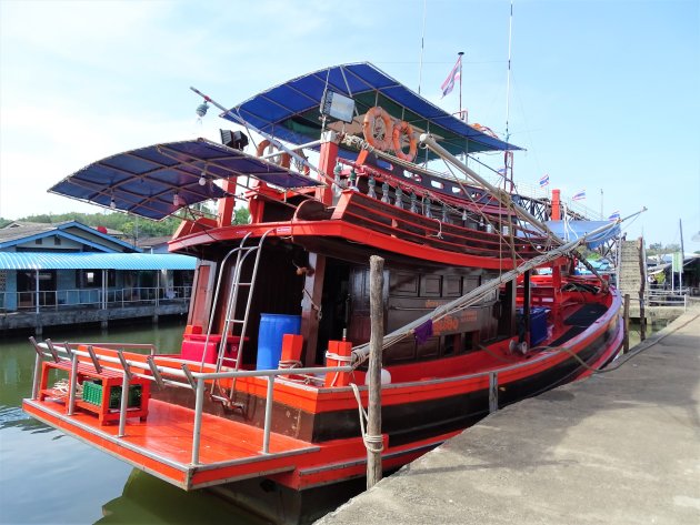 Thaise vissersboot