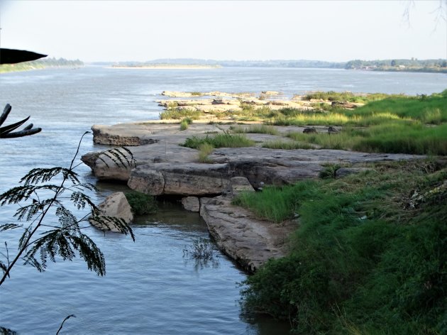 eiland in de Mekong