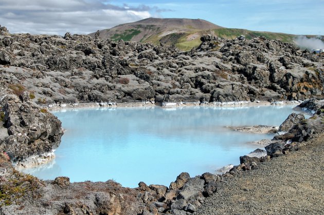 Het merenlandschap van Blue Lagoon