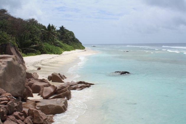 Uitzicht op Anse Banane