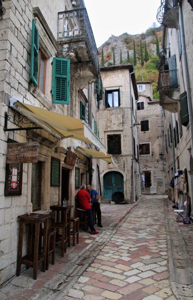 Bijkletsen in Kotor