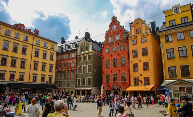 Het Grote plein van Stockholm