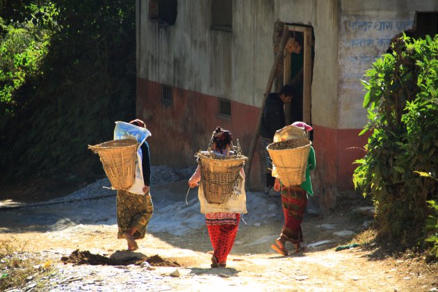 Straatbeeld Bandipur