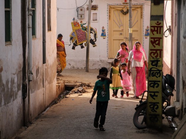 In de Straten van Udaipur