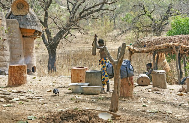 Bij de Taberma in Benin