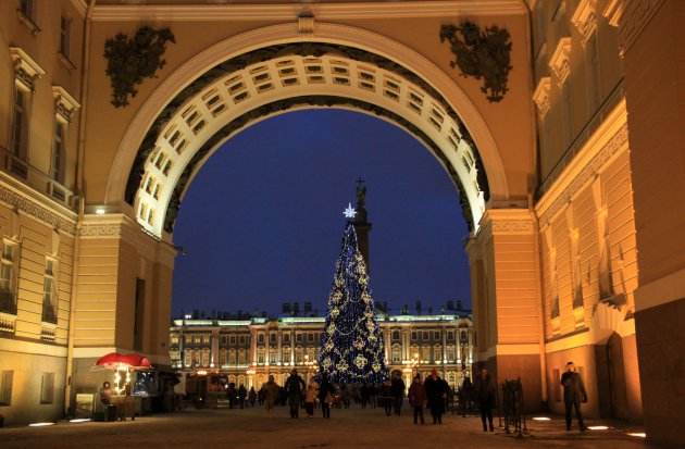 Naar het paleis plein