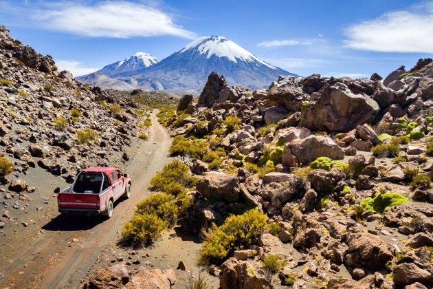 Met een 4x4 door Lauca NP