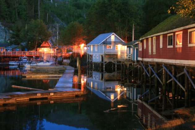 Avondschemering, Telegraph Cove