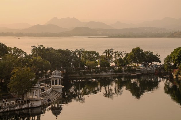 Sunset Point in Udaipur