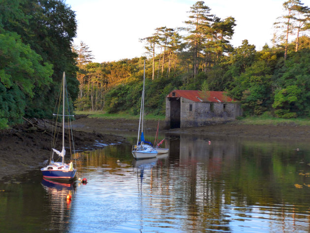 Botenhuisje in Westport