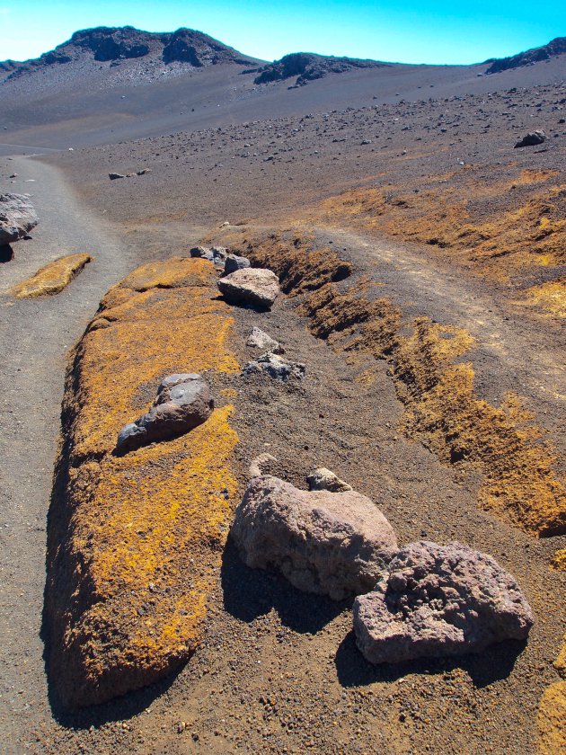 Indrukwekkende natuurgeweld landschap op Big Island, Hawaii