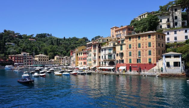 aankomst in Portofino