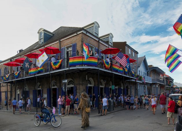 Elke avond feest in Bourbonstreet