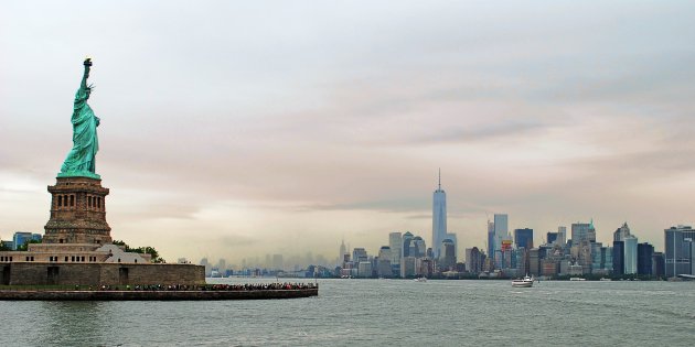 Statue of Liberty en Manhatten.