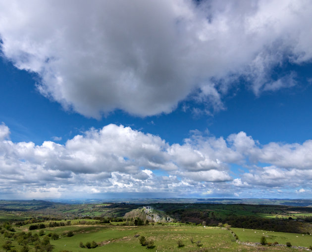 Carreg Cennen kasteel , niet te missen